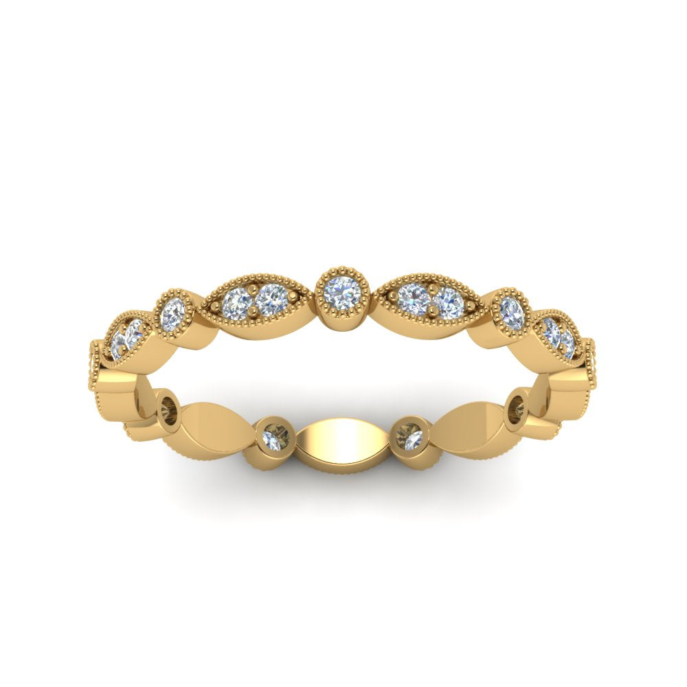 marquise-and-dot-stacked-wedding-band-ring-in-yellow-gold-FD8641B-NL-YG.jpg