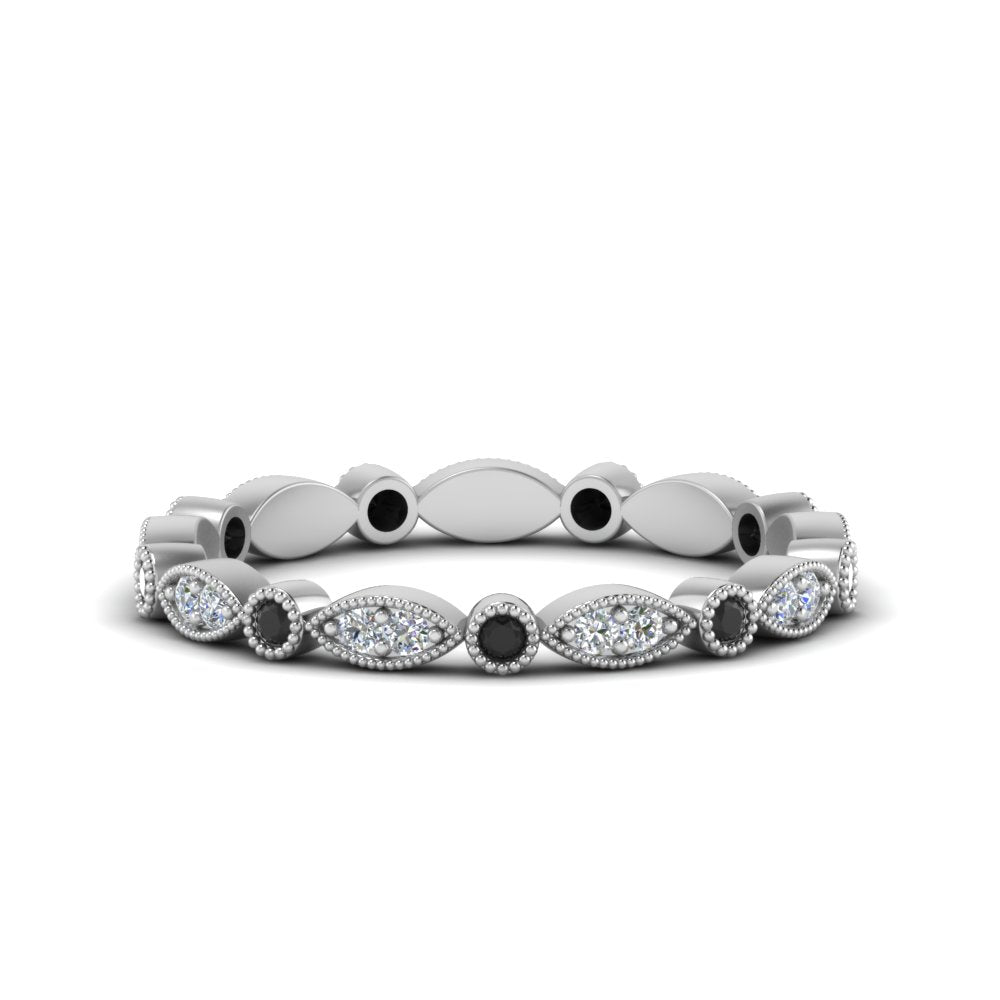 marquise-and-dot-stacked-wedding-band-ring-with-black-diamond-in-white-gold-FD8641BGBLACK-NL-WG.jpg