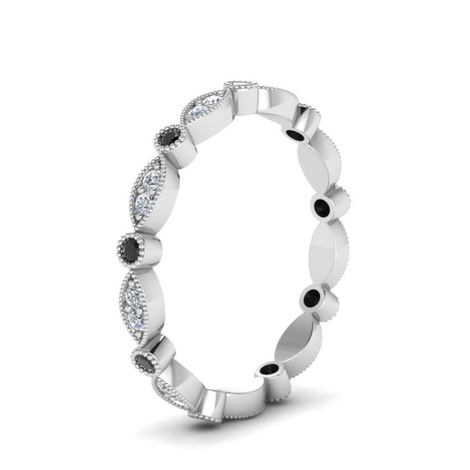 marquise-and-dot-stacked-wedding-band-ring-with-black-diamond-in-white-gold-FD8641BGBLACK-NL-WG.jpg