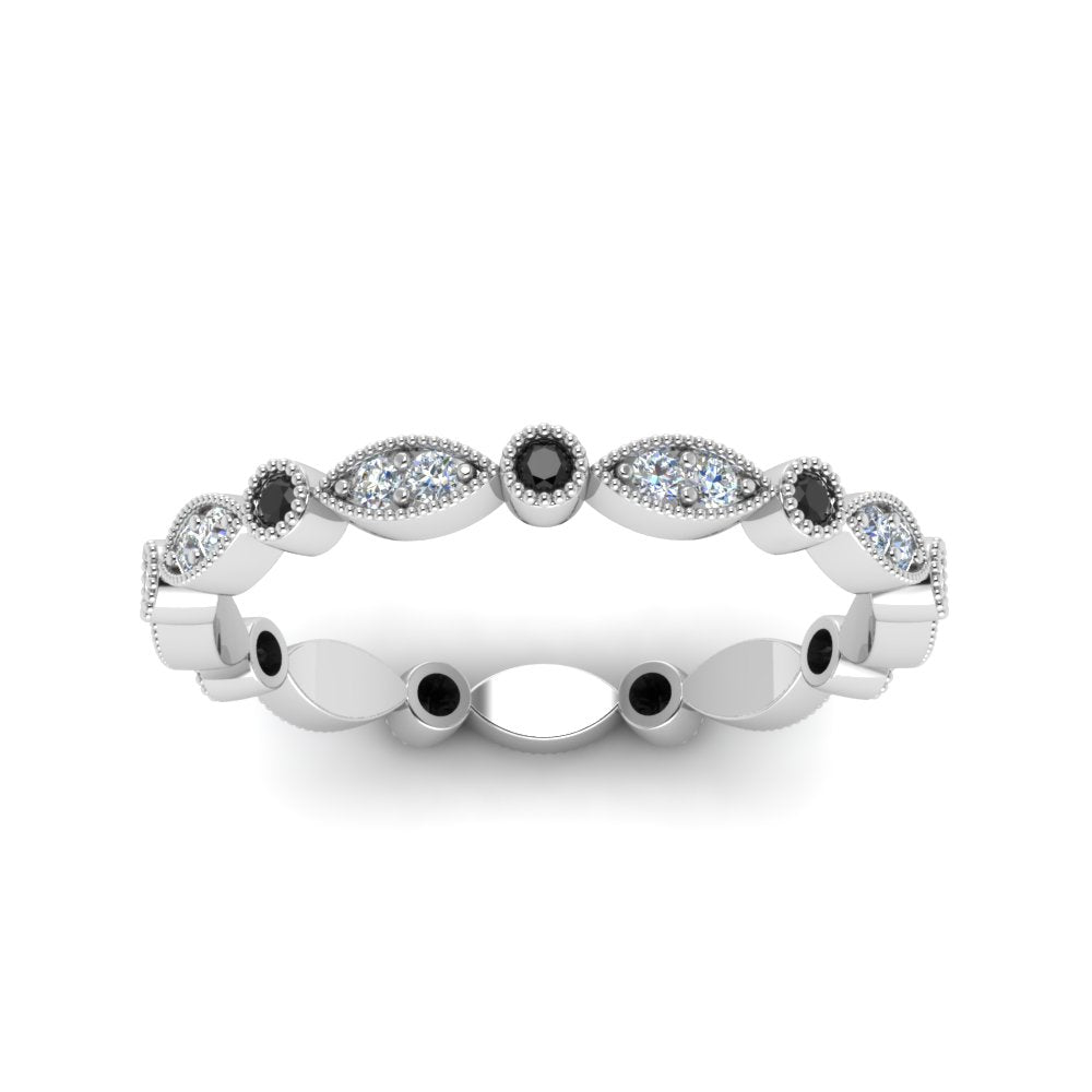 marquise-and-dot-stacked-wedding-band-ring-with-black-diamond-in-white-gold-FD8641BGBLACK-NL-WG.jpg