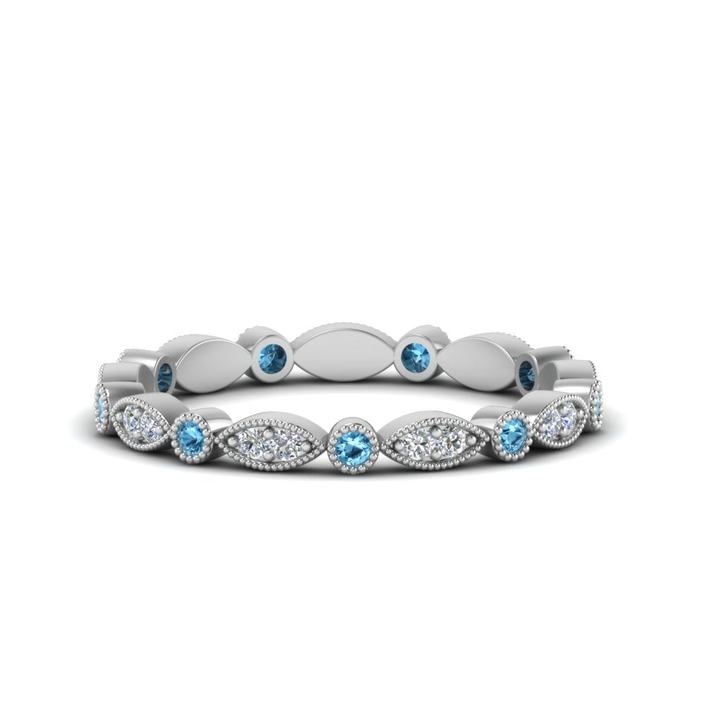 marquise-and-dot-stacked-wedding-band-ring-with-blue-topaz-in-white-gold-FD8641BGICBLTO-NL-WG.jpg