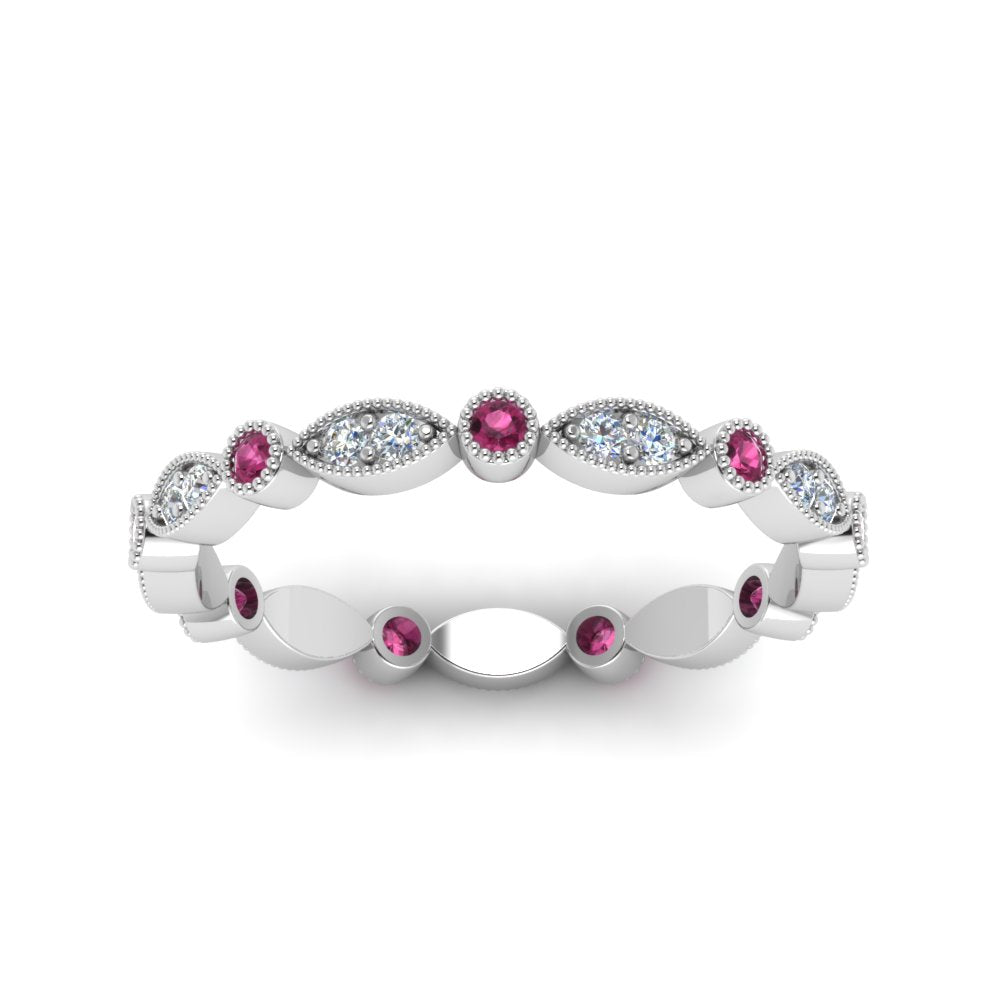 marquise-and-dot-stacked-wedding-band-ring-with-pink-sapphire-in-white-gold-FD8641BGSADRPI-NL-WG.jpg