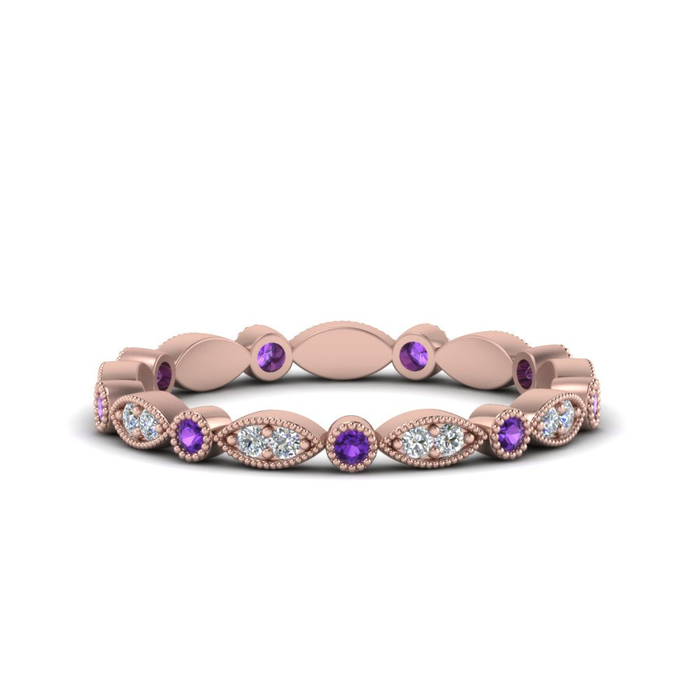 marquise-and-dot-stacked-wedding-band-ring-with-purple-topaz-in-rose-gold-FD8641BGVITO-NL-RG.jpg