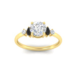 Load image into Gallery viewer, marquise-and-round-accented-black-diamond-engagement-ring-in-yellow-gold-fdenr11621rogblackangle5-nl-yg.jpg?v=1766474362