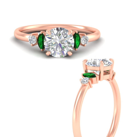 marquise-and-round-accented-emerald-engagement-ring-in-rose-gold-fdenr11621rogemgrangle3-nl-rg.jpg?v=1766474362