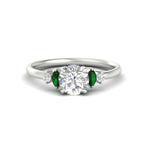 Load image into Gallery viewer, marquise-and-round-accented-emerald-engagement-ring-in-white-gold-fdenr11621rogemgrsleep-nl-wg_91d8a368-c379-412e-bb1b-b2a8c6612f31.jpg?v=1764757355
