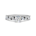 Thumbnail 72 - marquise-and-round-black-diamond-classic-vintage-engagement-ring-in-FD11063RORGBLACKANGLE3-NL-WG