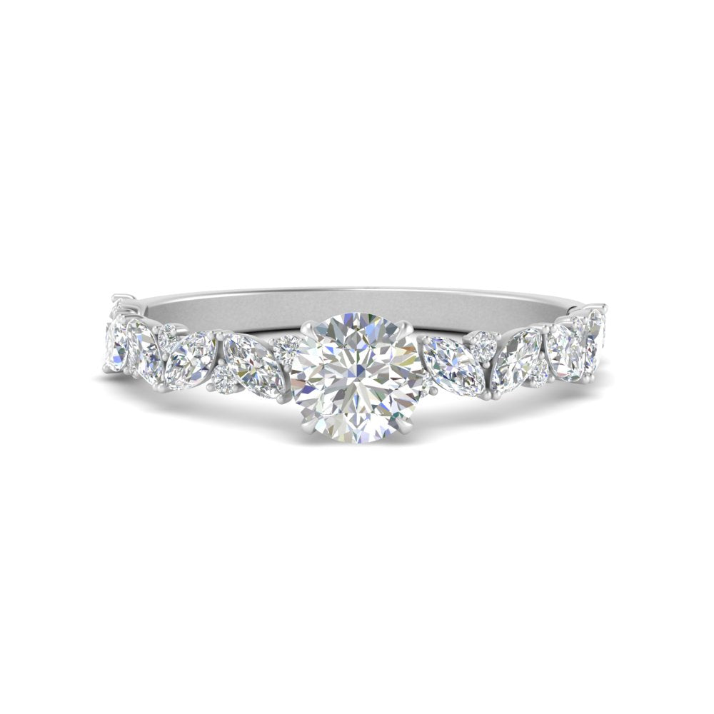 marquise-and-round-diamond-classic-vintage-engagement-ring-in-FD11063RORANGLE3-NL-WG