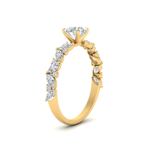 marquise-and-round-diamond-classic-vintage-engagement-ring-in-FD11063RORANGLE3-NL-YG