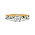 Thumbnail 52 - marquise-and-round-emerald-classic-vintage-engagement-ring-in-FD11063RORGEMGRANGLE3-NL-YG