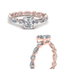 Load image into Gallery viewer, marquise-and-round-eternity-asscher-cut-diamond-engagement-ring-in-rose-gold-FDEWB9398ASRANGLE3-NL-RG_06b8bd27-3c81-49aa-8960-083a1054504d.jpg?v=1756456617