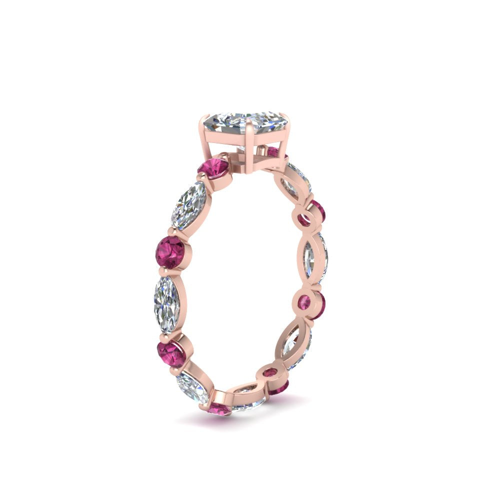 marquise-and-round-eternity-asscher-cut-diamond-engagement-ring-with-pink-sapphire-in-rose-gold-FDEWB9398ASRGSADRPIANGLE2-NL-RG.jpg?v=1756456464
