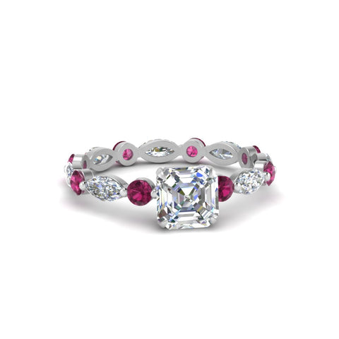 marquise-and-round-eternity-asscher-cut-diamond-engagement-ring-with-pink-sapphire-in-white-gold-FDEWB9398ASRGSADRPI-NL-WG.jpg?v=1756456464