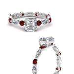 Load image into Gallery viewer, marquise-and-round-eternity-asscher-cut-diamond-engagement-ring-with-ruby-in-white-gold-FDEWB9398ASRGRUDRANGLE3-NL-WG_aae088b0-3fc9-487b-aeb9-96c7ef0c77b8.jpg?v=1756456618
