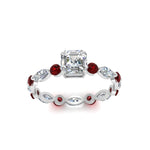 Load image into Gallery viewer, marquise-and-round-eternity-asscher-cut-diamond-engagement-ring-with-ruby-in-white-gold-FDEWB9398ASRGRUDRANGLE5-NL-WG.jpg?v=1756456464