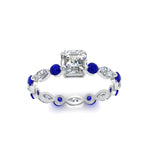 Load image into Gallery viewer, marquise-and-round-eternity-asscher-cut-diamond-engagement-ring-with-sapphire-in-white-gold-FDEWB9398ASRGSABLANGLE5-NL-WG.jpg?v=1756456464