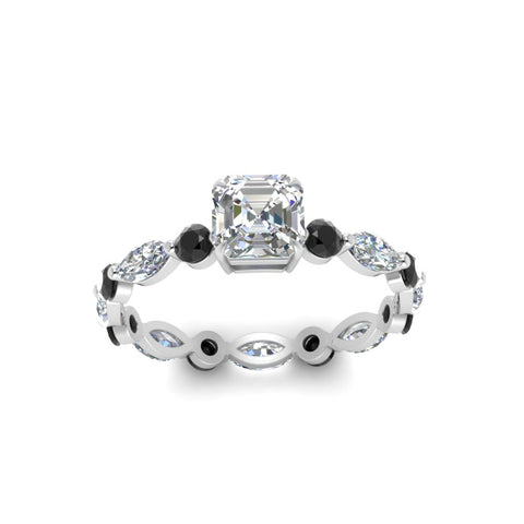 marquise-and-round-eternity-asscher-cut-engagement-ring-with-black-diamond-in-white-gold-FDEWB9398ASRGBLACKANGLE5-NL-WG.jpg?v=1756456464