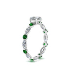 Load image into Gallery viewer, marquise-and-round-eternity-cushion-cut-diamond-engagement-ring-with-emerald-in-white-gold-FDEWB9398CURGEMGRANGLE2-NL-WG_5bd701db-2b2f-48ea-aefe-2eb9c9ba156c.jpg?v=1756456630

