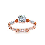 Load image into Gallery viewer, marquise-and-round-eternity-cushion-cut-diamond-engagement-ring-with-orange-sapphire-in-rose-gold-FDEWB9398CURGSAORANGLE5-NL-RG_c1a6be17-b439-4a86-8e36-fb060519fab6.jpg?v=1756456630
