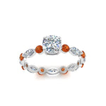 Load image into Gallery viewer, marquise-and-round-eternity-cushion-cut-diamond-engagement-ring-with-orange-sapphire-in-white-gold-FDEWB9398CURGSAORANGLE5-NL-WG_1271b69c-5fc1-44a2-a0a6-f1dfca717194.jpg?v=1756456629
