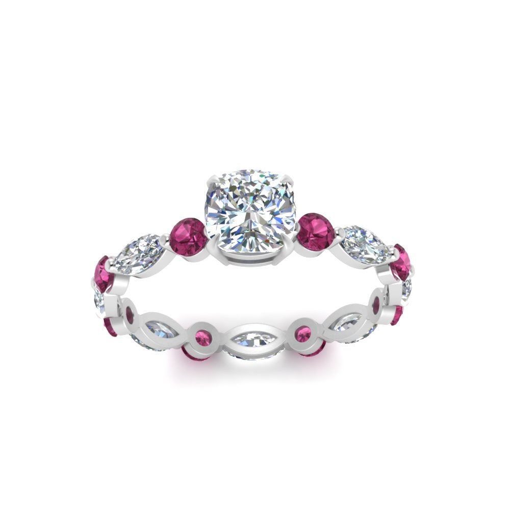 marquise-and-round-eternity-cushion-cut-diamond-engagement-ring-with-pink-sapphire-in-white-gold-FDEWB9398CURGSADRPIANGLE5-NL-WG_271c9899-dadf-420d-ad62-16e6dac3bf92.jpg?v=1756456630