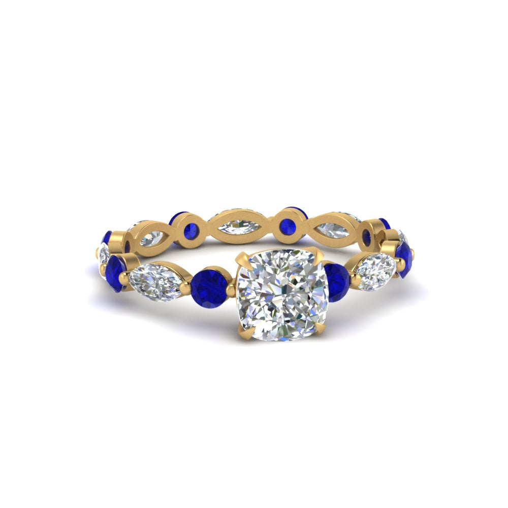 marquise-and-round-eternity-cushion-cut-diamond-engagement-ring-with-sapphire-in-yellow-gold-FDEWB9398CURGSABL-NL-YG.jpg?v=1756456481