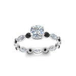 Load image into Gallery viewer, marquise-and-round-eternity-cushion-cut-engagement-ring-with-black-diamond-in-white-gold-FDEWB9398CURGBLACKANGLE5-NL-WG_bc75170f-7ac0-425f-9dc0-8227861fa1c1.jpg?v=1756456630
