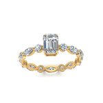Load image into Gallery viewer, marquise-and-round-eternity-emerald-cut-diamond-engagement-ring-in-yellow-gold-FDEWB9398EMRANGLE5-NL-YG.jpg?v=1756456494
