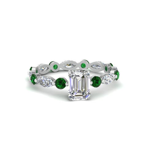 marquise-and-round-eternity-emerald-cut-diamond-engagement-ring-with-emerald-in-white-gold-FDEWB9398EMRGEMGR-NL-WG.jpg?v=1756456494