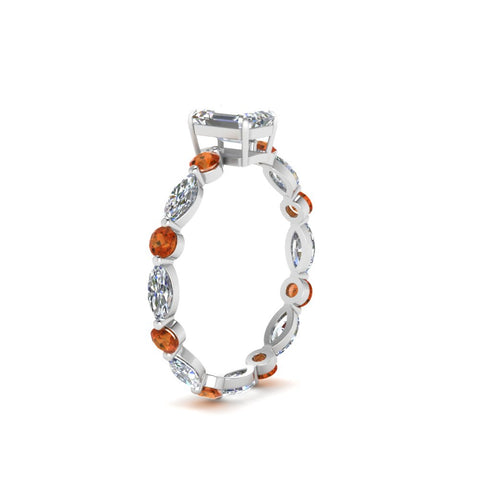 marquise-and-round-eternity-emerald-cut-diamond-engagement-ring-with-orange-sapphire-in-white-gold-FDEWB9398EMRGSAORANGLE2-NL-WG_40f1100a-9483-4839-b23a-43008b65ae8f.jpg?v=1756456642