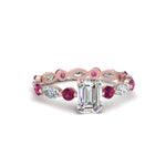Load image into Gallery viewer, marquise-and-round-eternity-emerald-cut-diamond-engagement-ring-with-pink-sapphire-in-rose-gold-FDEWB9398EMRGSADRPI-NL-RG_0cde26fc-f6b6-463e-a48c-b72d1745d171.jpg?v=1756456642
