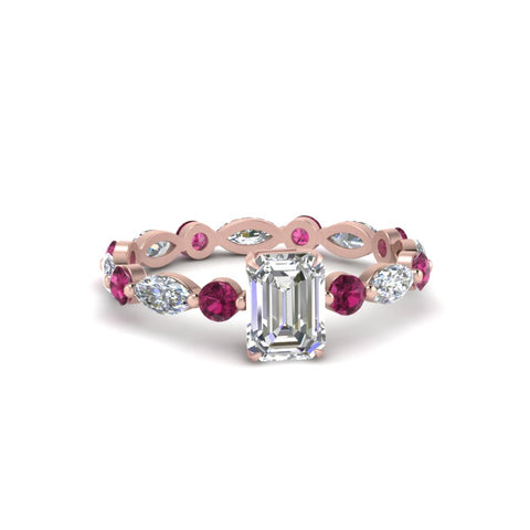 marquise-and-round-eternity-emerald-cut-diamond-engagement-ring-with-pink-sapphire-in-rose-gold-FDEWB9398EMRGSADRPI-NL-RG.jpg?v=1756456494