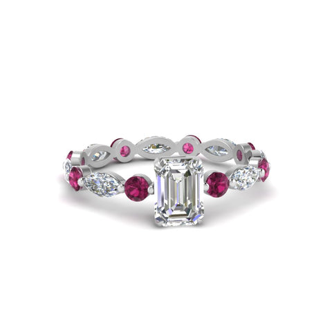 marquise-and-round-eternity-emerald-cut-diamond-engagement-ring-with-pink-sapphire-in-white-gold-FDEWB9398EMRGSADRPI-NL-WG_1ffe311c-ae24-41f2-bd61-c9366871cb70.jpg?v=1756456642