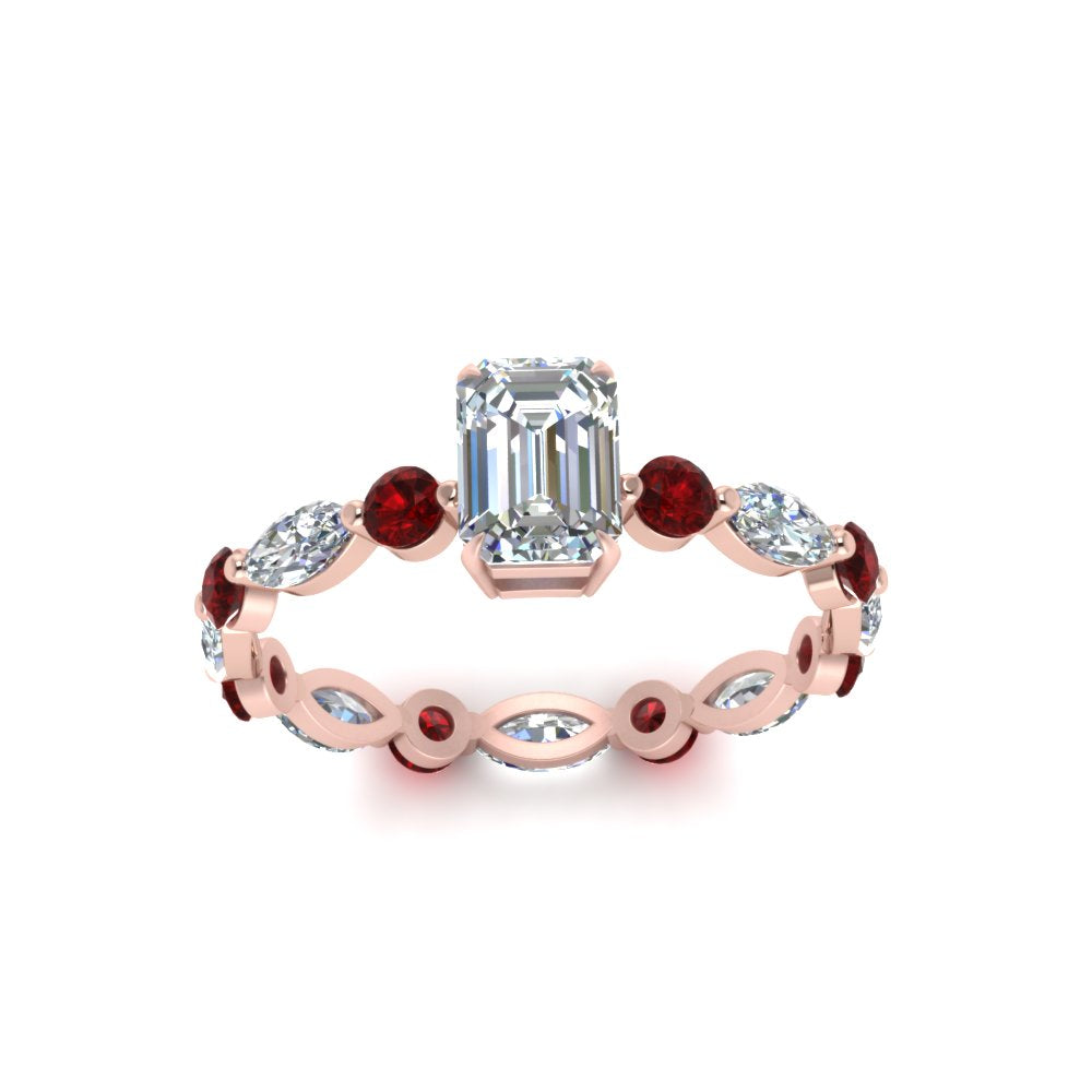 marquise-and-round-eternity-emerald-cut-diamond-engagement-ring-with-ruby-in-rose-gold-FDEWB9398EMRGRUDRANGLE5-NL-RG.jpg?v=1756456495