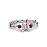 Load image into Gallery viewer, marquise-and-round-eternity-emerald-cut-diamond-engagement-ring-with-ruby-in-white-gold-FDEWB9398EMRGRUDR-NL-WG_02c3af84-e192-4c9c-94c5-0dce94054ba3.jpg?v=1756456642
