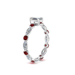 Load image into Gallery viewer, marquise-and-round-eternity-emerald-cut-diamond-engagement-ring-with-ruby-in-white-gold-FDEWB9398EMRGRUDRANGLE2-NL-WG.jpg?v=1756456496
