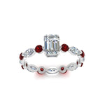 Load image into Gallery viewer, marquise-and-round-eternity-emerald-cut-diamond-engagement-ring-with-ruby-in-white-gold-FDEWB9398EMRGRUDRANGLE5-NL-WG_a2c41e05-204d-4714-9595-7bfc712b2066.jpg?v=1756456642
