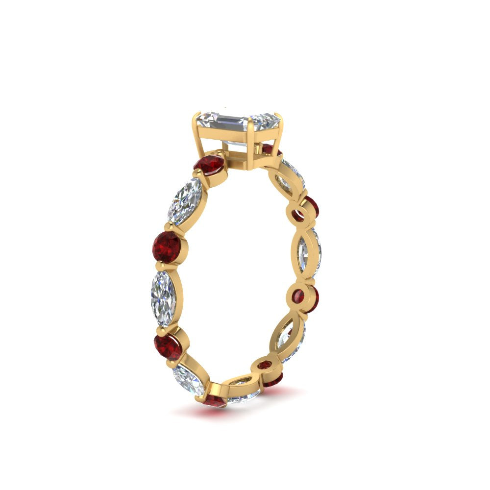 marquise-and-round-eternity-emerald-cut-diamond-engagement-ring-with-ruby-in-yellow-gold-FDEWB9398EMRGRUDRANGLE2-NL-YG.jpg?v=1756456495