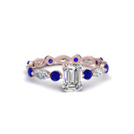 Load image into Gallery viewer, marquise-and-round-eternity-emerald-cut-diamond-engagement-ring-with-sapphire-in-rose-gold-FDEWB9398EMRGSABL-NL-RG_d1007cbd-fee8-48bd-89db-97287b0e5fe7.jpg?v=1756456641
