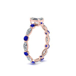 Load image into Gallery viewer, marquise-and-round-eternity-emerald-cut-diamond-engagement-ring-with-sapphire-in-rose-gold-FDEWB9398EMRGSABLANGLE2-NL-RG_45acd7bf-7236-4255-bf82-b84f4a368f7a.jpg?v=1756456641
