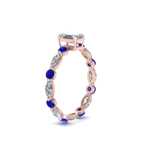 marquise-and-round-eternity-emerald-cut-diamond-engagement-ring-with-sapphire-in-rose-gold-FDEWB9398EMRGSABLANGLE2-NL-RG.jpg?v=1756456495