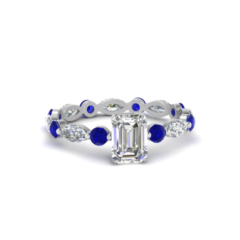 marquise-and-round-eternity-emerald-cut-diamond-engagement-ring-with-sapphire-in-white-gold-FDEWB9398EMRGSABL-NL-WG.jpg?v=1756456494