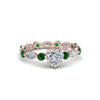 Load image into Gallery viewer, marquise-and-round-eternity-heart-shaped-diamond-engagement-ring-with-emerald-in-rose-gold-FDEWB9398HTRGEMGR-NL-RG_0b404f00-b6ea-468a-b557-731d040ab288.jpg?v=1756456653