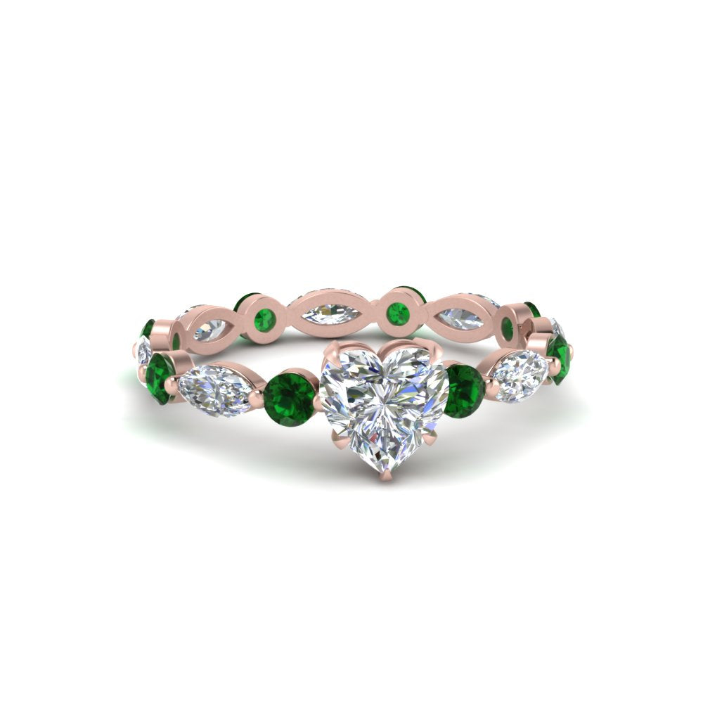 marquise-and-round-eternity-heart-shaped-diamond-engagement-ring-with-emerald-in-rose-gold-FDEWB9398HTRGEMGR-NL-RG_0b404f00-b6ea-468a-b557-731d040ab288.jpg?v=1756456653