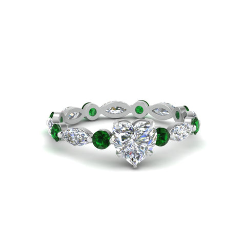 marquise-and-round-eternity-heart-shaped-diamond-engagement-ring-with-emerald-in-white-gold-FDEWB9398HTRGEMGR-NL-WG_cb446ace-c266-4e55-a0e3-cd48478bc0b5.jpg?v=1756456653