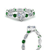 Load image into Gallery viewer, marquise-and-round-eternity-heart-shaped-diamond-engagement-ring-with-emerald-in-white-gold-FDEWB9398HTRGEMGRANGLE3-NL-WG_ae12460e-a9a7-49af-a7e0-7dba05e45092.jpg?v=1756456652