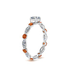 Load image into Gallery viewer, marquise-and-round-eternity-heart-shaped-diamond-engagement-ring-with-orange-sapphire-in-white-gold-FDEWB9398HTRGSAORANGLE2-NL-WG.jpg?v=1756456509
