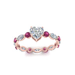 Load image into Gallery viewer, marquise-and-round-eternity-heart-shaped-diamond-engagement-ring-with-pink-sapphire-in-rose-gold-FDEWB9398HTRGSADRPIANGLE5-NL-RG_a6999735-a73a-495d-b502-8a1b5ed13a55.jpg?v=1756456653
