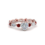 Load image into Gallery viewer, marquise-and-round-eternity-heart-shaped-diamond-engagement-ring-with-ruby-in-rose-gold-FDEWB9398HTRGRUDR-NL-RG_141e8e39-ba64-4a0d-b165-720b468d329c.jpg?v=1756456653
