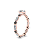Load image into Gallery viewer, marquise-and-round-eternity-heart-shaped-engagement-ring-with-black-diamond-in-rose-gold-FDEWB9398HTRGBLACKANGLE2-NL-RG.jpg?v=1756456509
